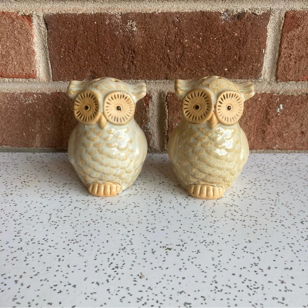 Owl Salt & Pepper Shakers